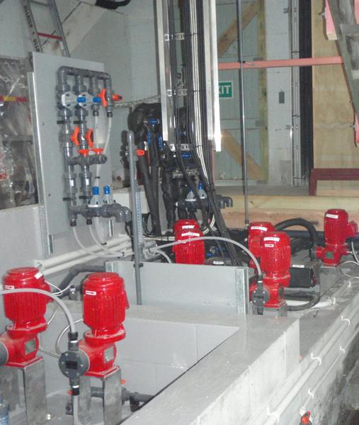 Waikato District Council's upgrade of its Ngaruawahia Water Treatment Plant included introducing new chemical dosing equipment which will improve the safe handling of chemicals.